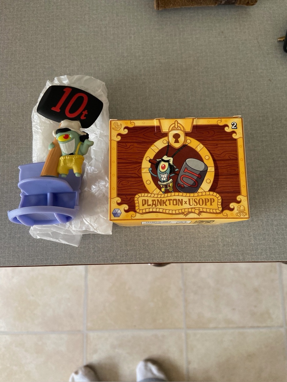 Plankton SpongeBob SquarePants McDonald’s toy. New
